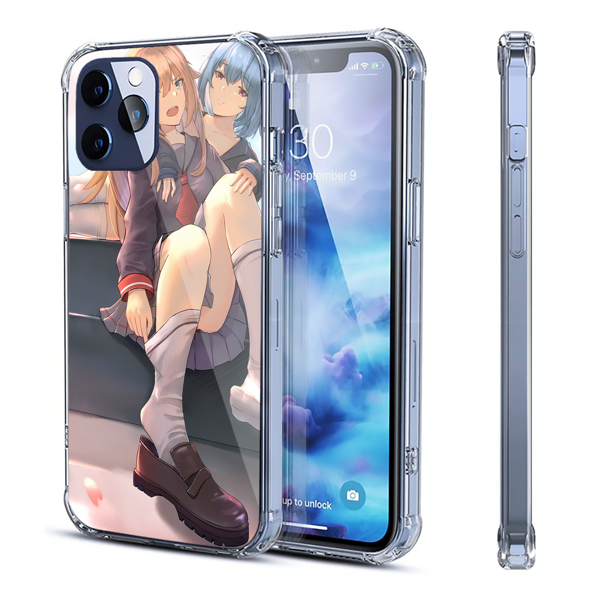 （画像用） EVA 新世紀エヴァンゲリオン 【iPhone 12シリーズ対応】透明スマホケース（クリアソフトケース）